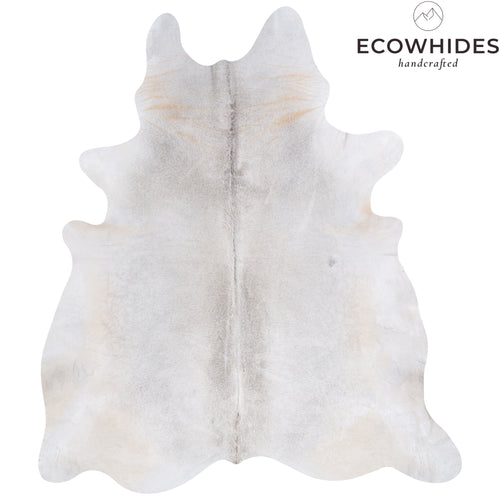 Brazilian Grey Palomino Cowhide Rug Size 8'0" L x 7'1" W 4581