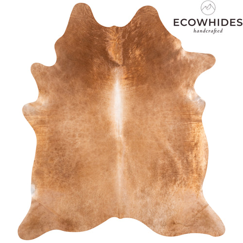 Brazilian Beige Cowhide Rug Size 7'9" L x 6'10" W 4718