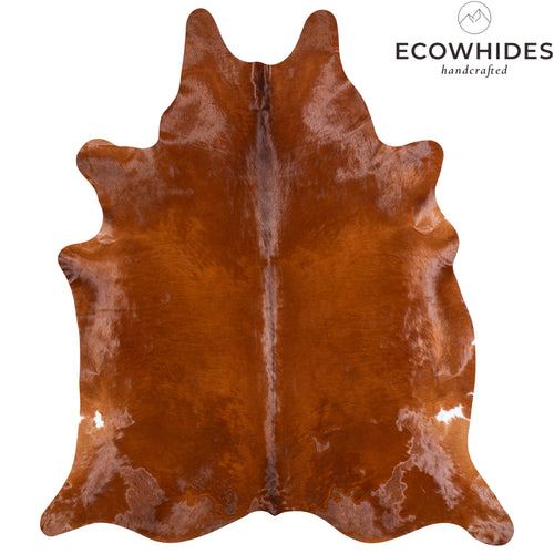 Brazilian Brown Cowhide Rug Size 8'0" L x 6'11" W 4759