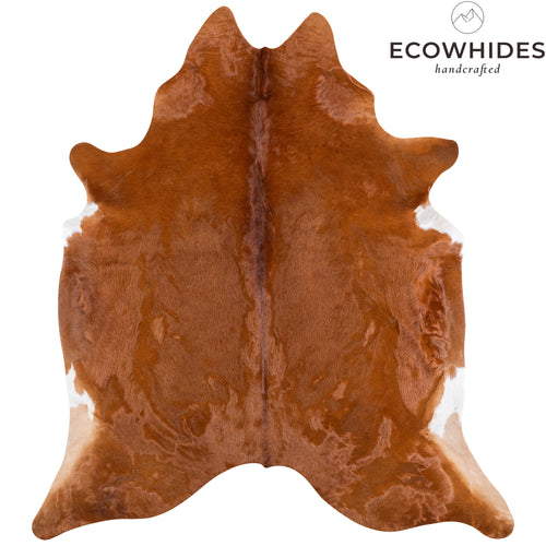 Brazilian Brown Cowhide Rug Size 7'6" L x 5'11" W 4760