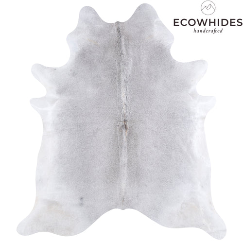 Brazilian Grey Cowhide Rug Size 7'7" L x 6'8" W 4826