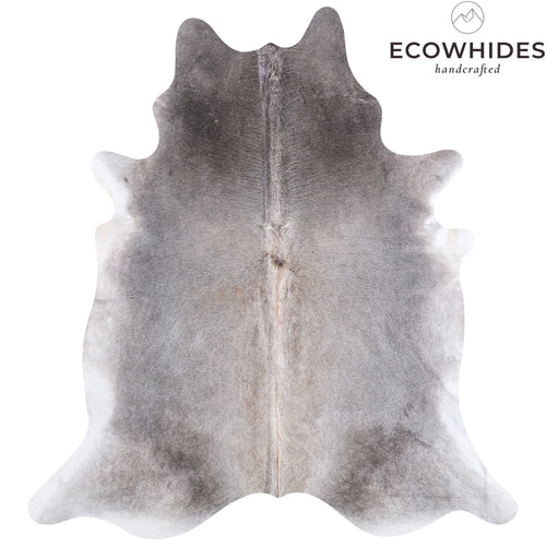 Brazilian Grey Cowhide Rug Size 7'8" L x 7'2" W 4832
