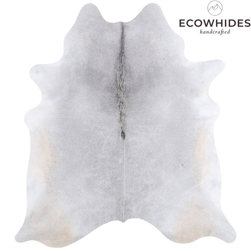 Brazilian Grey Cowhide Rug Size 7'0" L x 6'5" W 4836