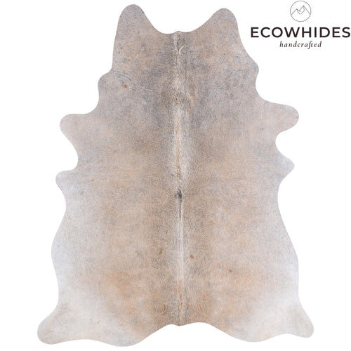 Brazilian Grey Palomino Cowhide Rug Size 7'8" L x 6'4" W 4895