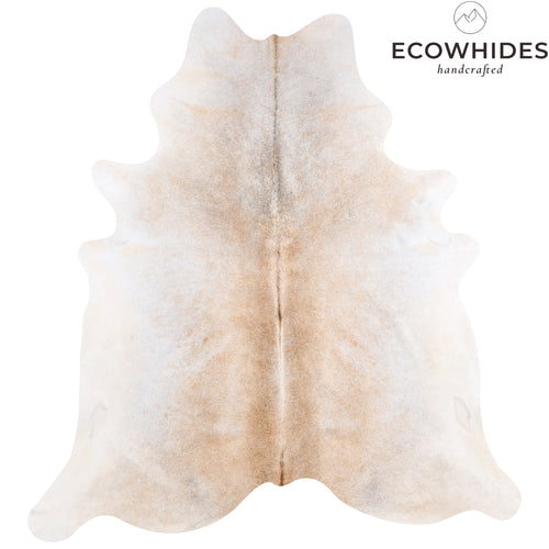 Brazilian Grey Palomino Cowhide Rug Size 7'2" L x 6'8" W 4901