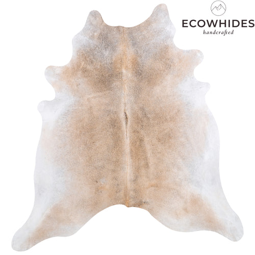 Brazilian Grey Palomino Cowhide Rug Size 7'1" L x 7'0" W 4910