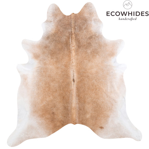 Brazilian Grey Palomino Cowhide Rug Size 7'4" L x 7'2" W 4913