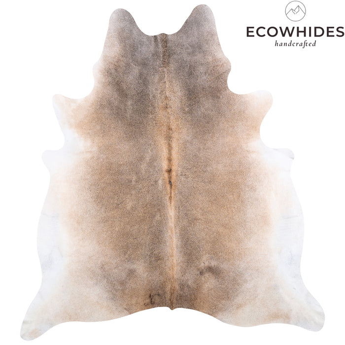 Brazilian Grey Palomino Cowhide Rug Size 8'2" L x 7'6" W 4926