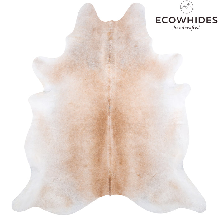 Brazilian Grey Palomino Cowhide Rug Size 7'9" L x 7'2" W 4929