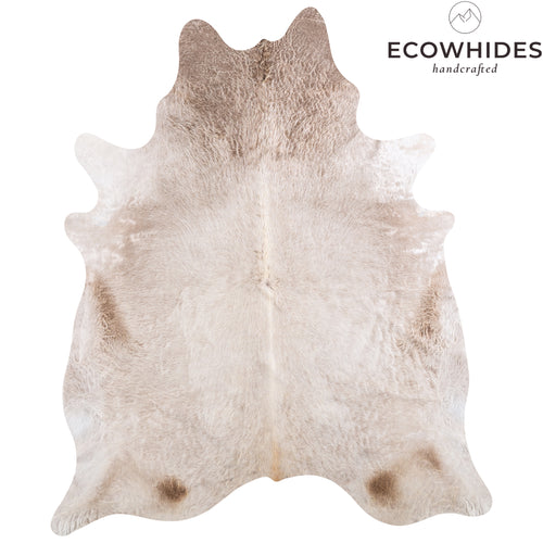 Brazilian Champagne Cowhide Rug Size 8'7" L x 8'4" W 4933