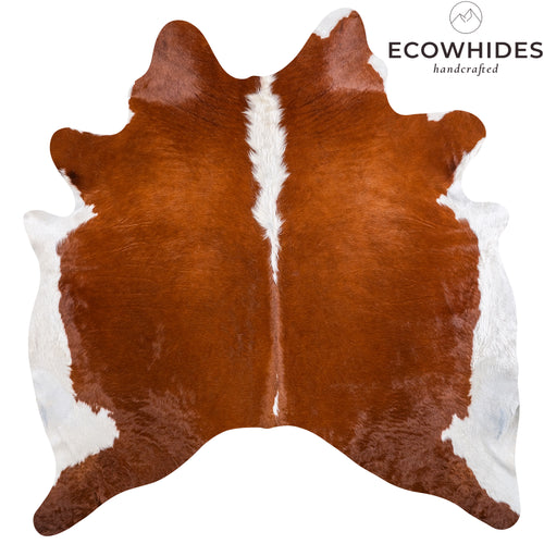 Brazilian Hereford Cowhide Rug Size 6'9" L x 6'9" W 4983