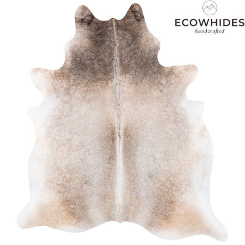 Brazilian Grey Palomino Cowhide Rug Size 7'0" L x 6'2" W 5131