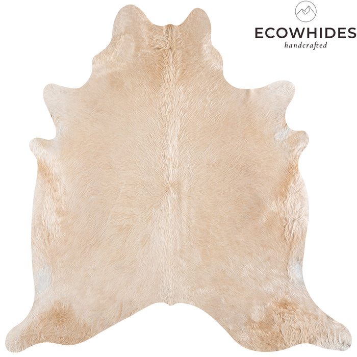 Brazilian Champagne Cowhide Rug Size 7'5" L x 7'5" W 5199