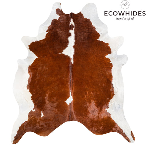 Brazilian Hereford Cowhide Rug Size 7'11" L x 6'11" W 5360