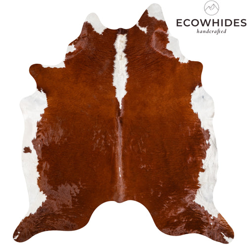 Brazilian Hereford Cowhide Rug Size 7'9" L x 7'2" W 5362