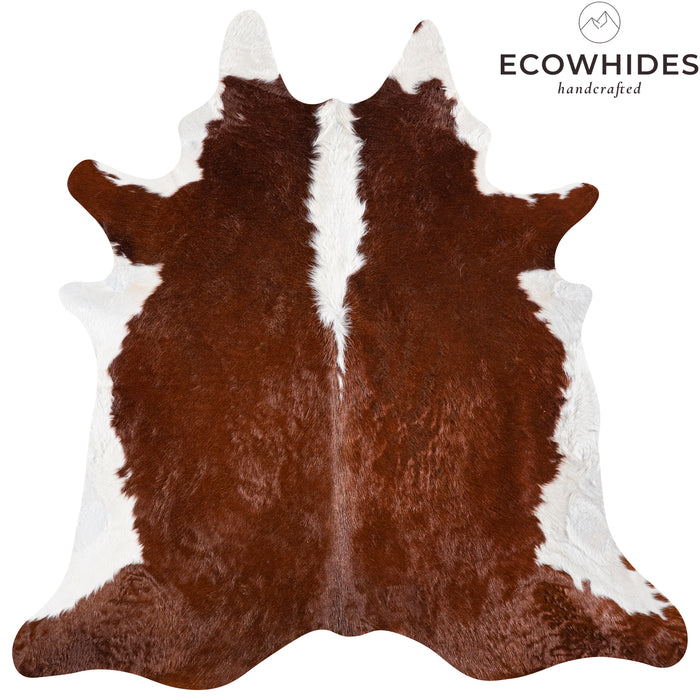 Brazilian Hereford Cowhide Rug Size 6'8" L x 6'7" W 5377
