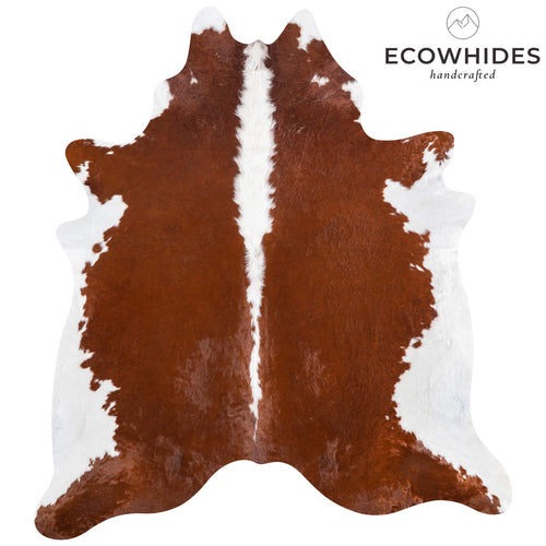 Brazilian Hereford Cowhide Rug Size 7'5" L x 6'7" W 6700