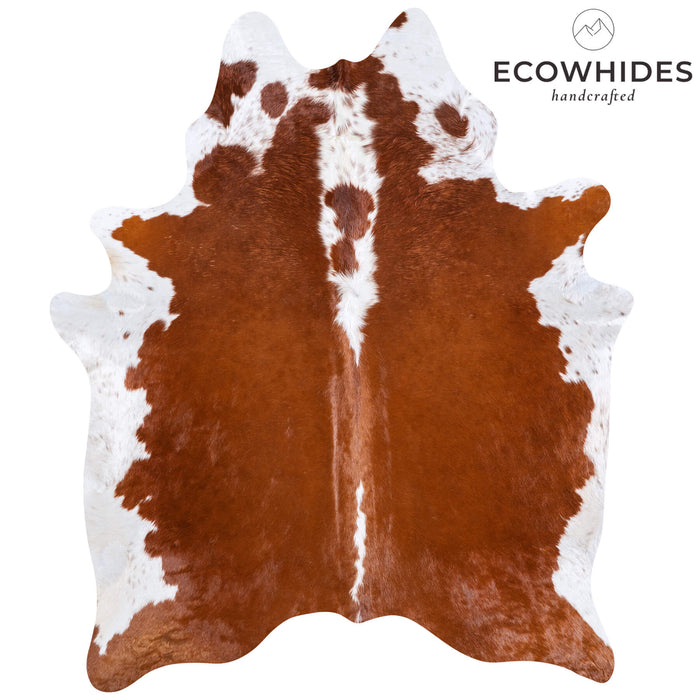 Brazilian Hereford Cowhide Rug Size 7'9" L x 5'11" W 6709