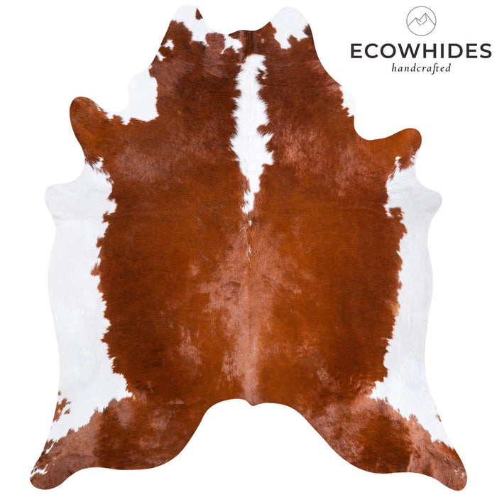 Brazilian Hereford Cowhide Rug Size 7'7" L x 6'9" W 6718