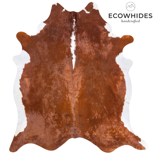 Brazilian Hereford Cowhide Rug Size 8'1" L x 7'4" W 6721