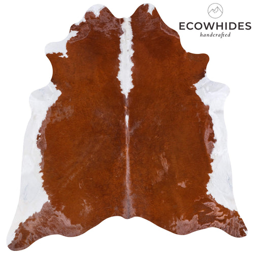 Brazilian Hereford Cowhide Rug Size 7'3" L x 7'2" W 6723