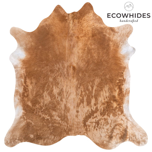 Brazilian Beige Cowhide Rug Size 7'3" L x 7'0" W 6849