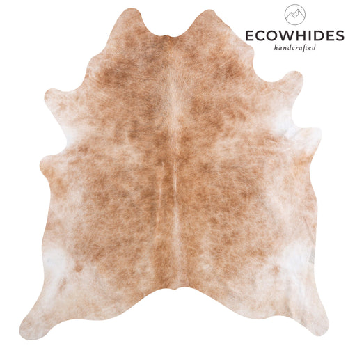 Brazilian Beige Cowhide Rug Size 7'6" L x 7'0" W 6850