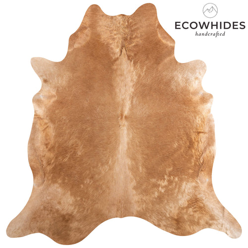 Brazilian Beige Cowhide Rug Size 7'1" L x 6'11" W 6867