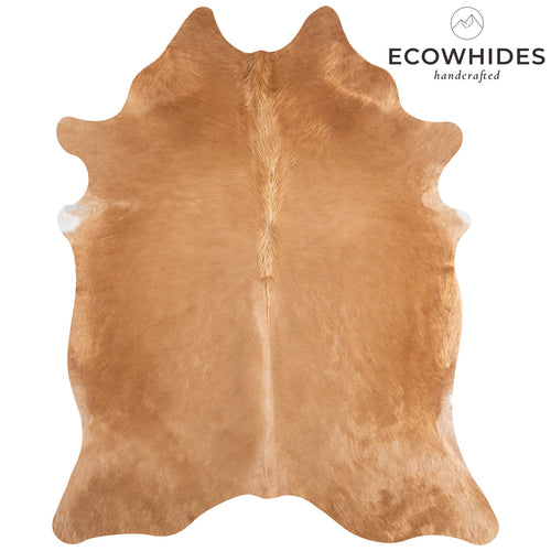 Brazilian Beige Cowhide Rug Size 7'6" L x 6'1" W 6868