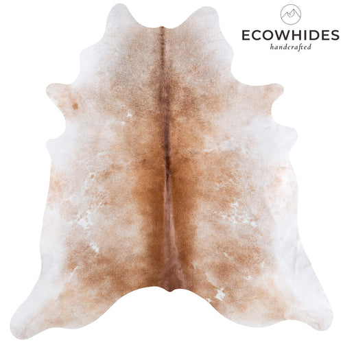 Brazilian Grey Palomino Cowhide Rug Size 7'8" L x 7'4" W 6892