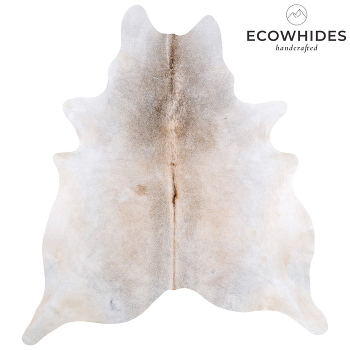 Brazilian Grey Palomino Cowhide Rug Size 7'6" L x 6'8" W 6899