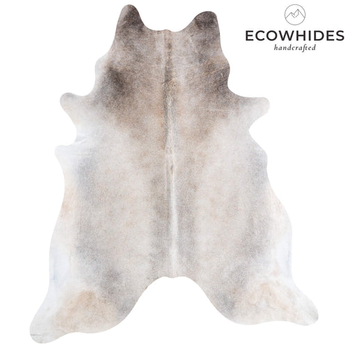 Brazilian Grey Palomino Cowhide Rug Size 7'11" L x 6'9" W 6928