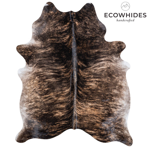 Brazilian Brindle Cowhide Rug Size 6'11" L x 5'7" W 6999