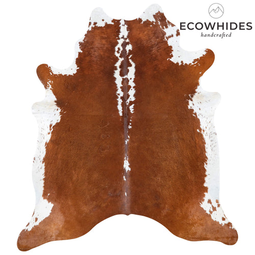 Brazilian Hereford Cowhide Rug Size 7'11" L x 6'8" W 7102