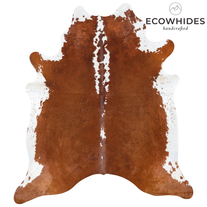 Brazilian Hereford Cowhide Rug Size 7'11" L x 6'8" W 7102