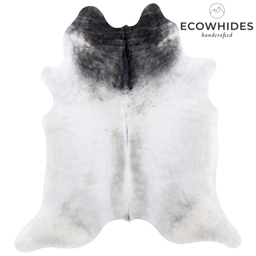 Brazilian Grey Cowhide Rug Size 7'11" L x 6'10" W 7105