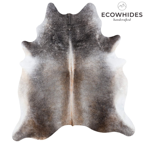 Brazilian Grey Palomino Cowhide Rug Size 8'1" L x 6'10" W 7110