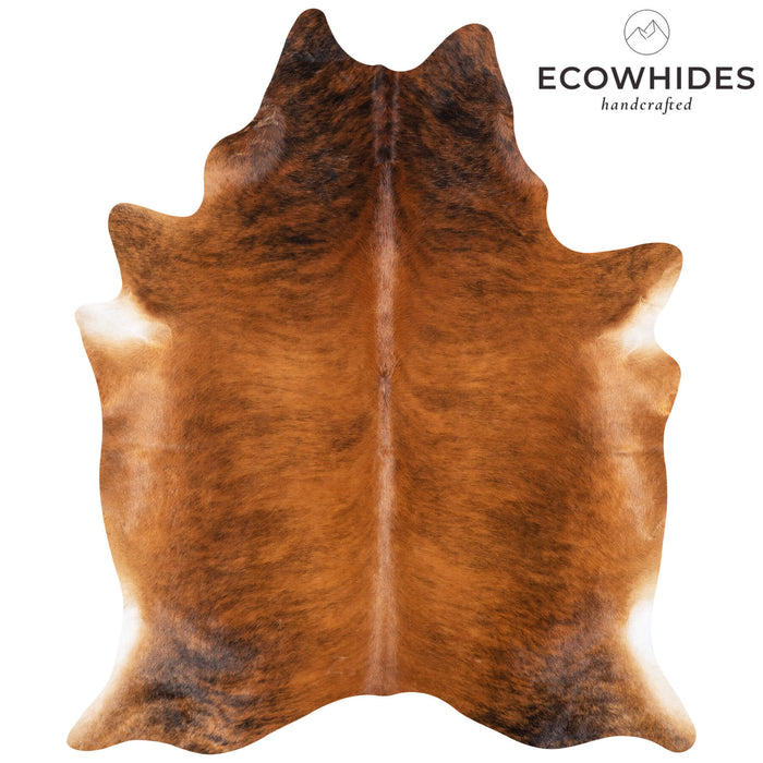 Brazilian Brindle Cowhide Rug Size 7'3" L x 6'0" W 7171