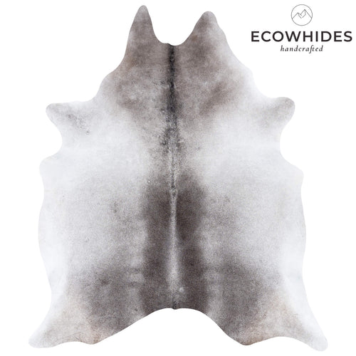 Brazilian Grey Cowhide Rug Size 7'4" L x 6'3" W 7201