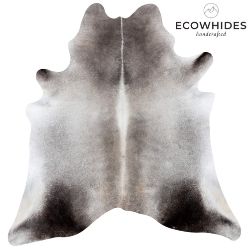 Brazilian Grey Cowhide Rug Size 7'7" L x 7'2" W 7204