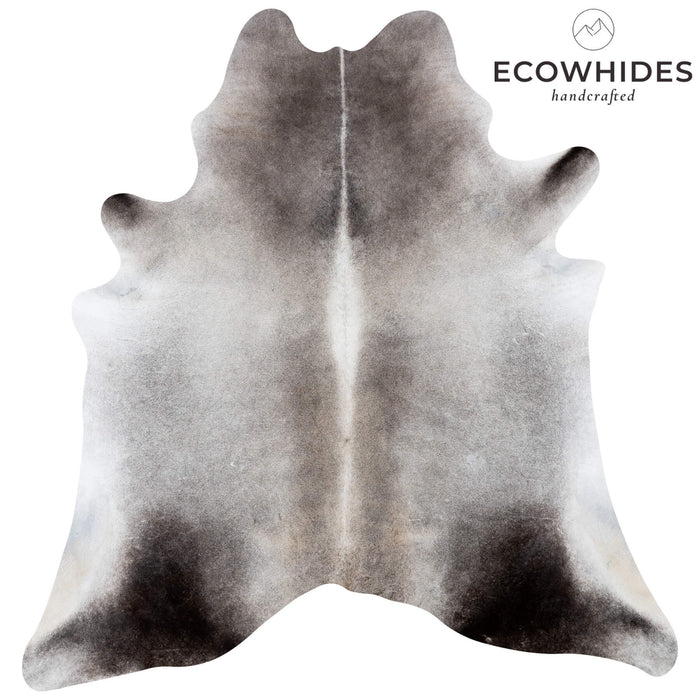 Brazilian Grey Cowhide Rug Size 7'7" L x 7'2" W 7204