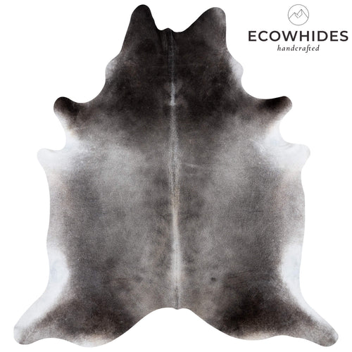 Brazilian Grey Cowhide Rug Size 8'5" L x 7'11" W 7210