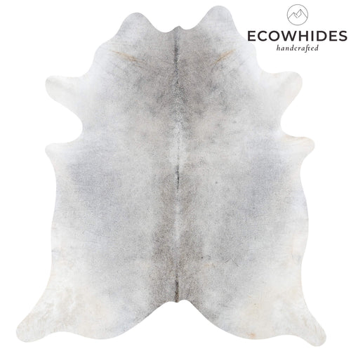 Brazilian Grey Cowhide Rug Size 7'6" L x 6'9" W 7214