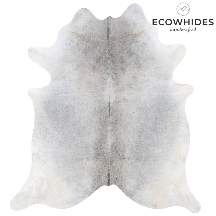 Brazilian Grey Cowhide Rug Size 7'6" L x 6'9" W 7214