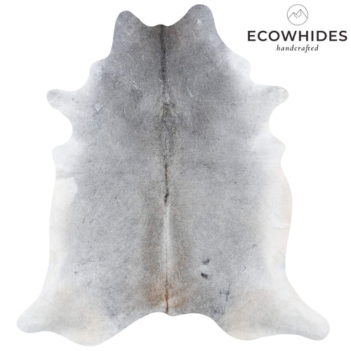 Brazilian Grey Cowhide Rug Size 8'5" L x 7'2" W 7215