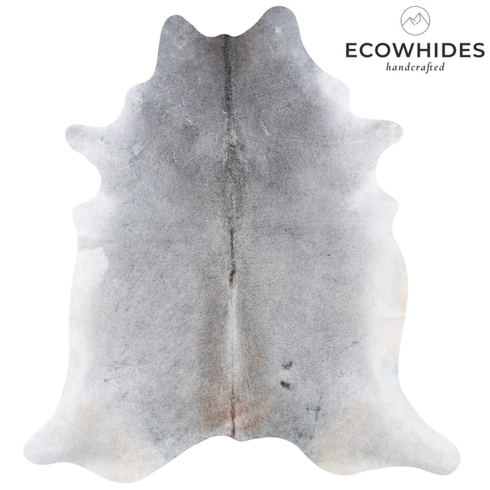 Brazilian Grey Cowhide Rug Size 8'5" L x 7'2" W 7215