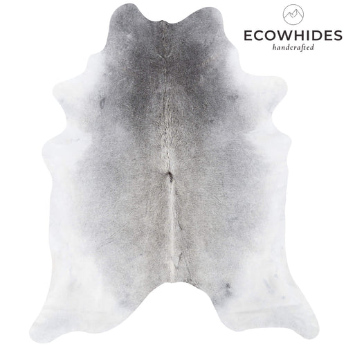 Brazilian Grey Cowhide Rug Size 7'11" L x 6'9" W 7218