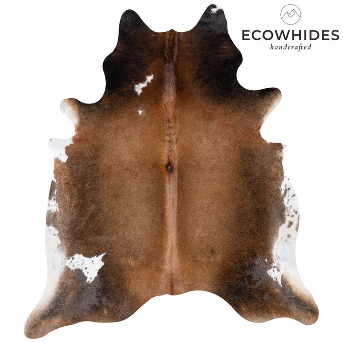 Brazilian Mahogany Cowhide Rug Size 7'8" L x 6'8" W 7294