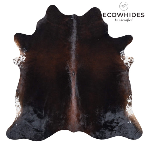 Brazilian Mahogany Cowhide Rug Size 6'5" L x 6'5" W 7304