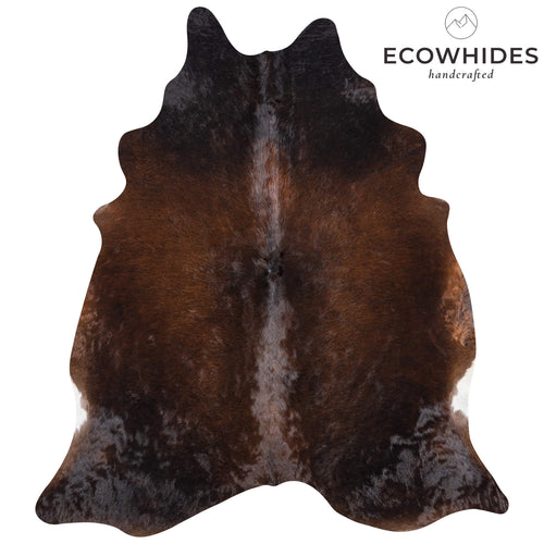 Brazilian Mahogany Cowhide Rug Size 6'10" L x 6'1" W 7305